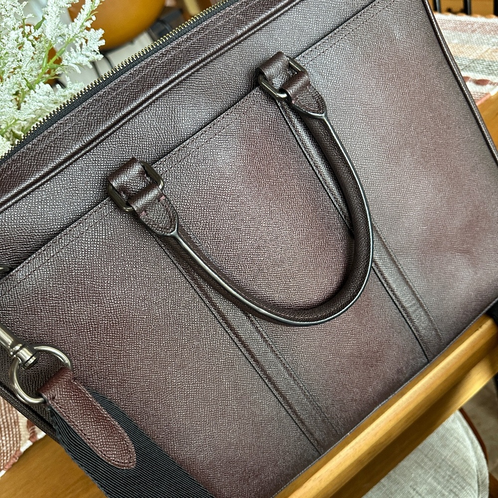 Coach Metropolitan Slim Briefcase